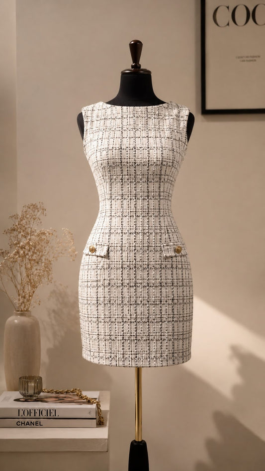 The Amahle Tweed Dress