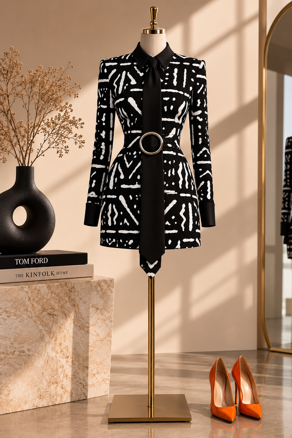 The Olwethu Print Dress